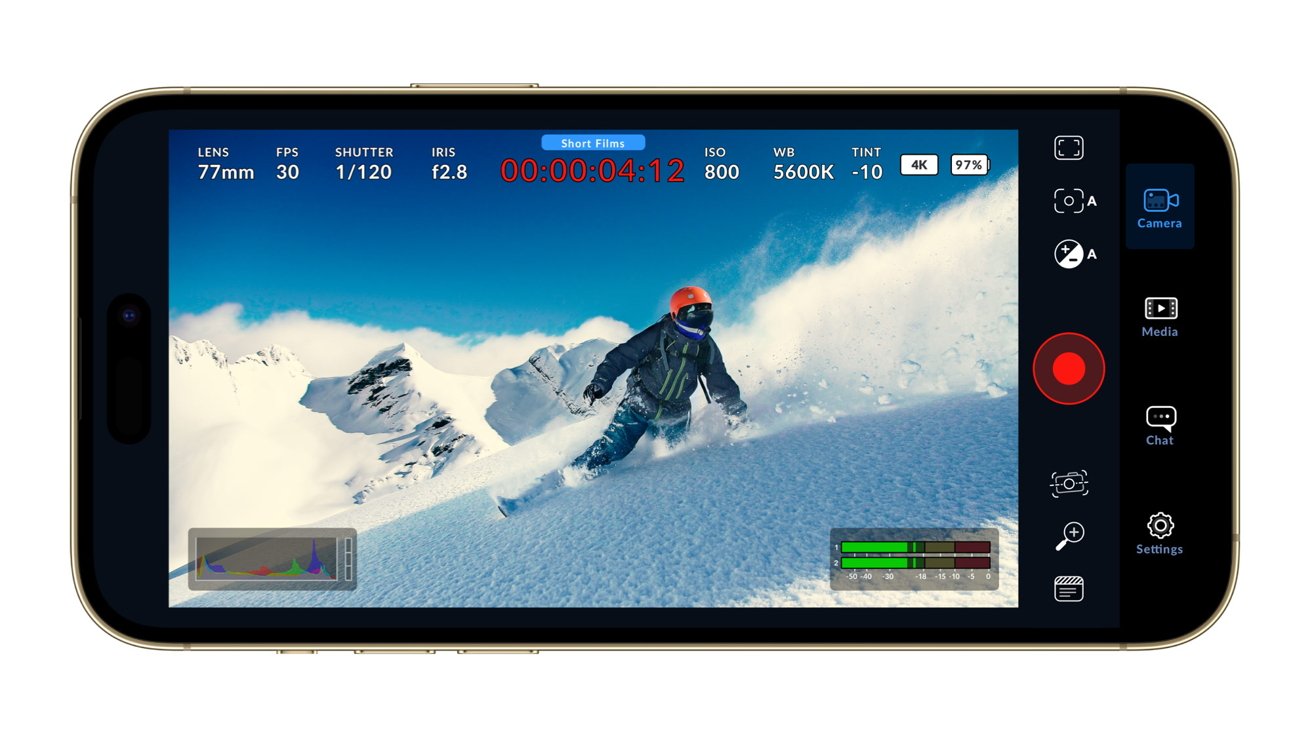 Blackmagic Camera on the App Store