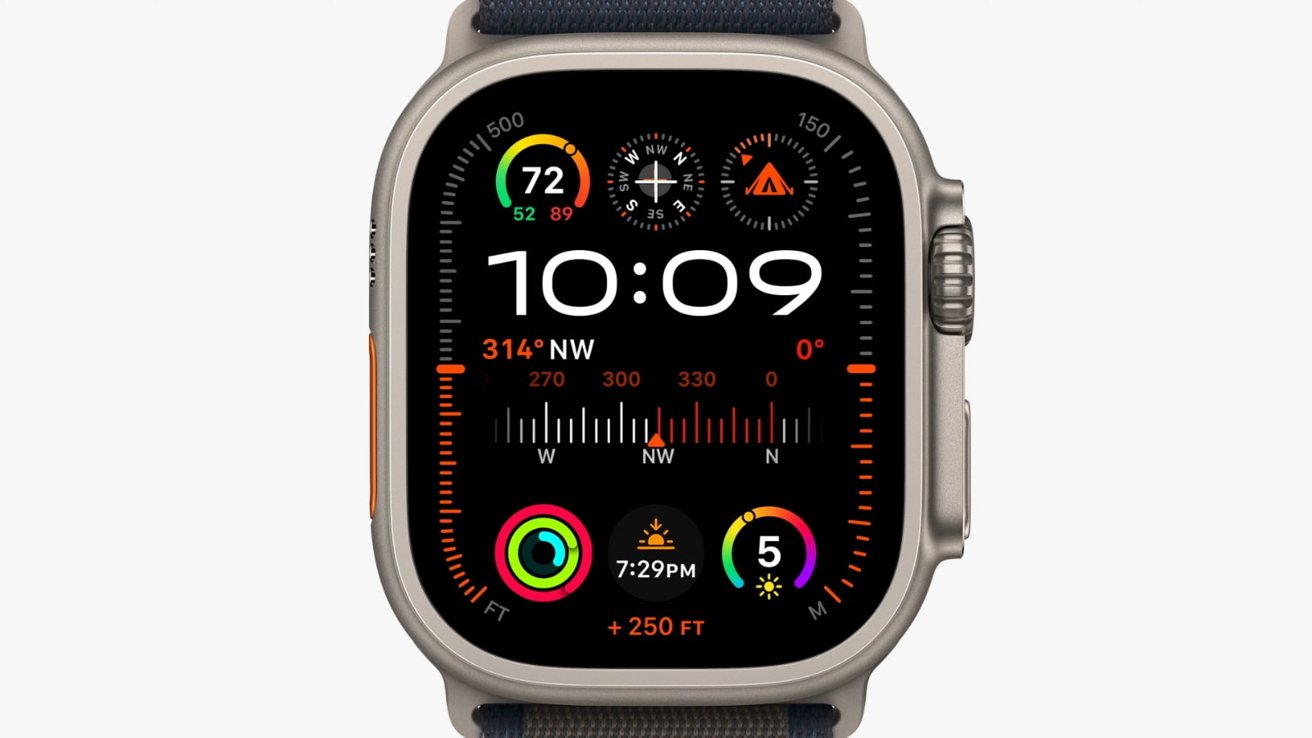 New Modular watch face on Apple Watch Ultra 2