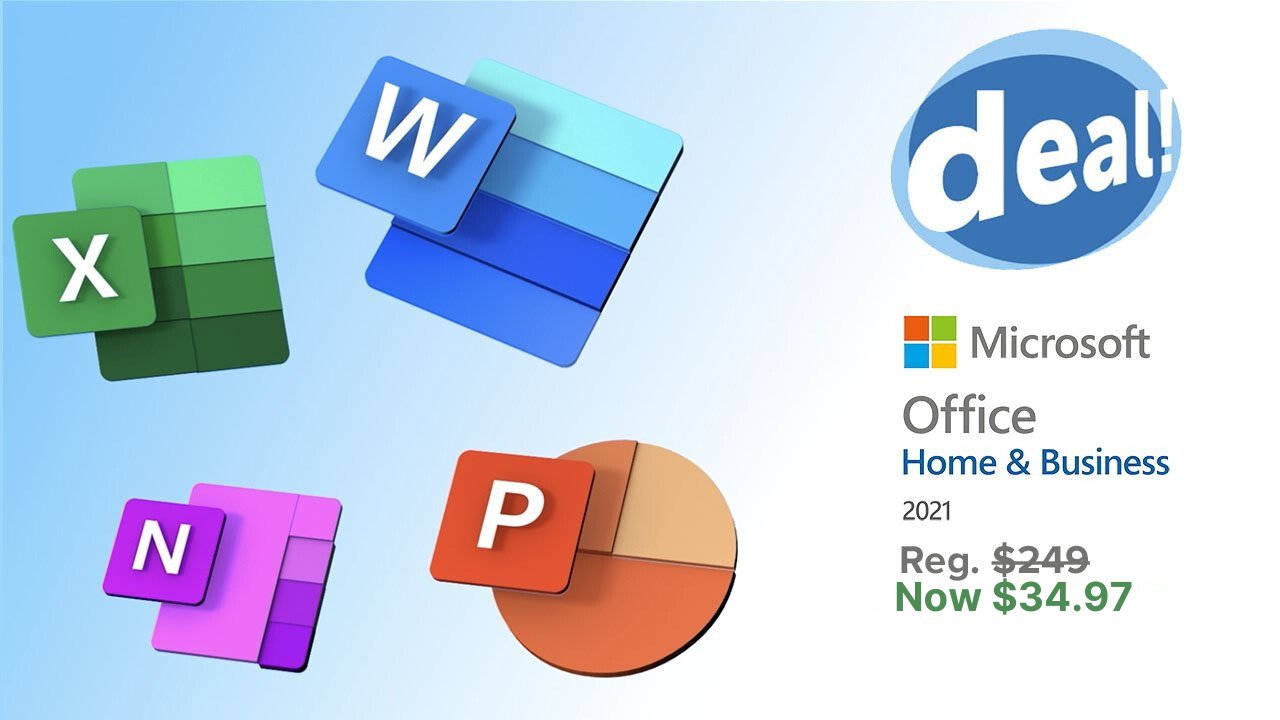 Bring Home Microsoft Office for $34.97 With Limited Time Deals