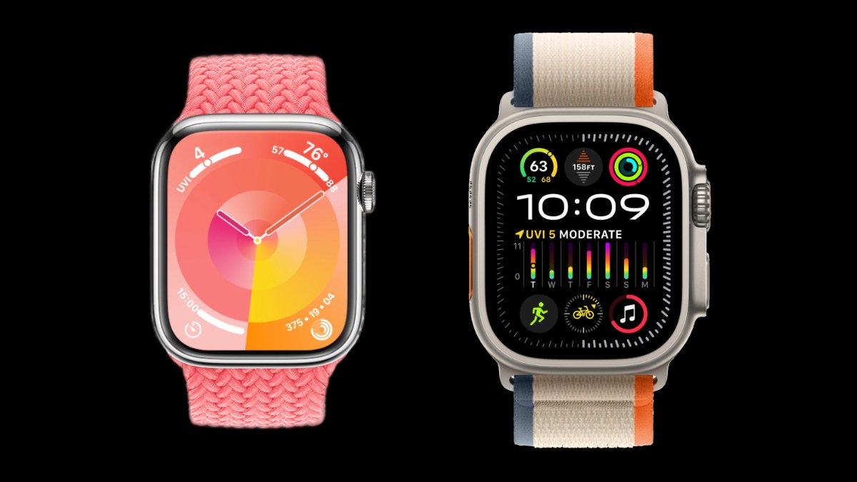 Apple Watch Series 9 versus Apple Watch Ultra 2