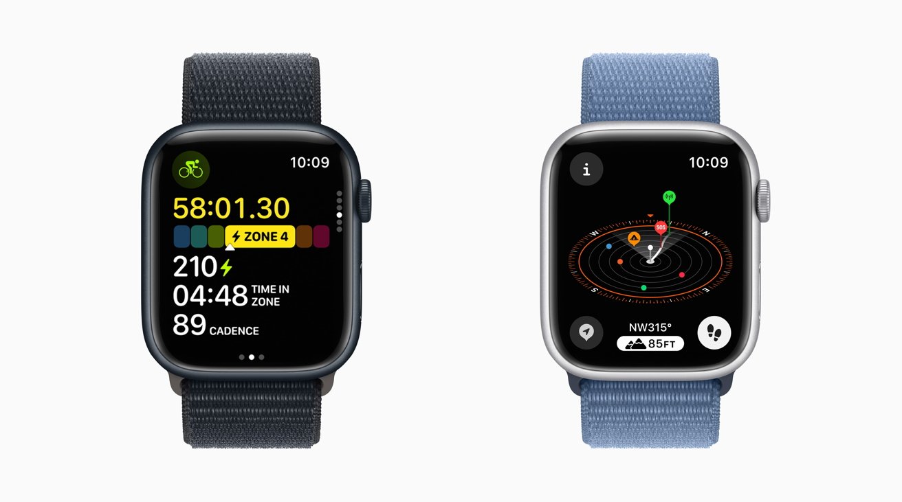 Fitness tools on the Apple Watch Series 9