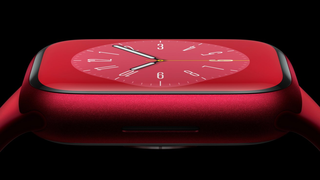 56449 114639 Apple Watch Series 8 red