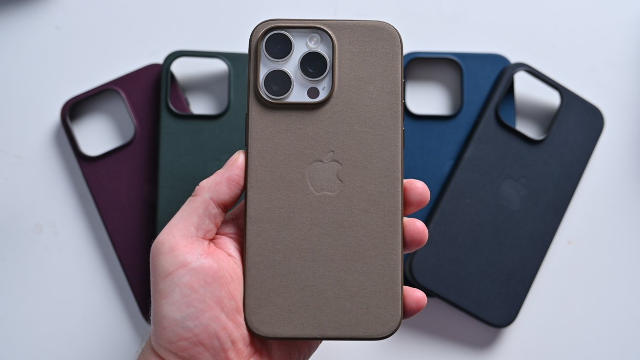 All of Apple's FineWoven cases for iPhone 15 Pro Max