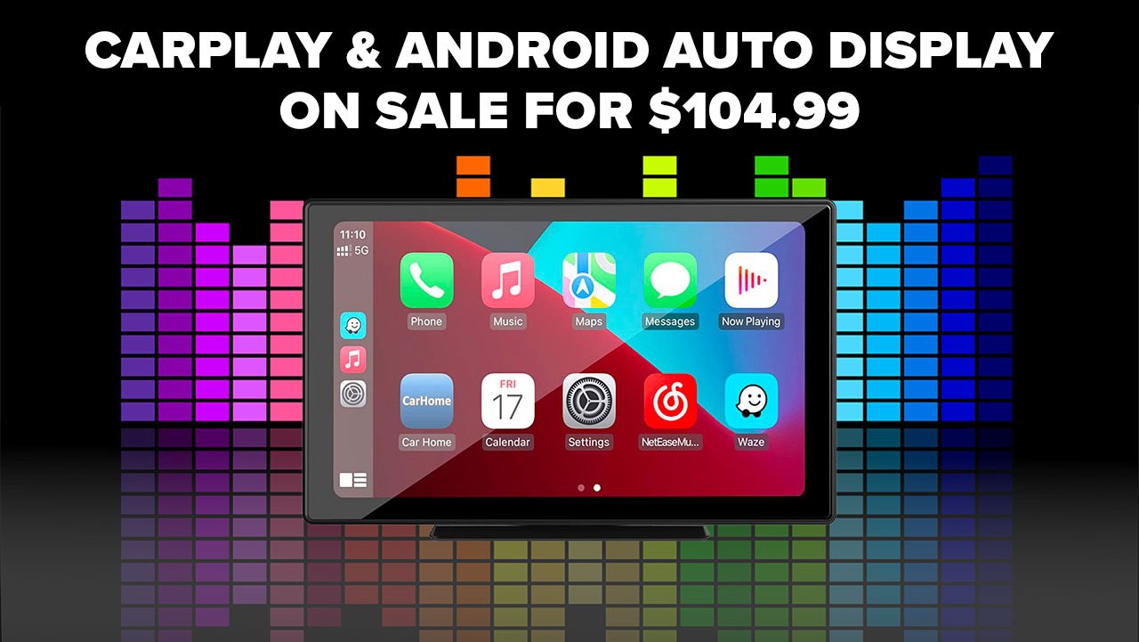 Black friday special!!! just $25 Turn your car display into a Apple Pl, Wireless Apple Carplay