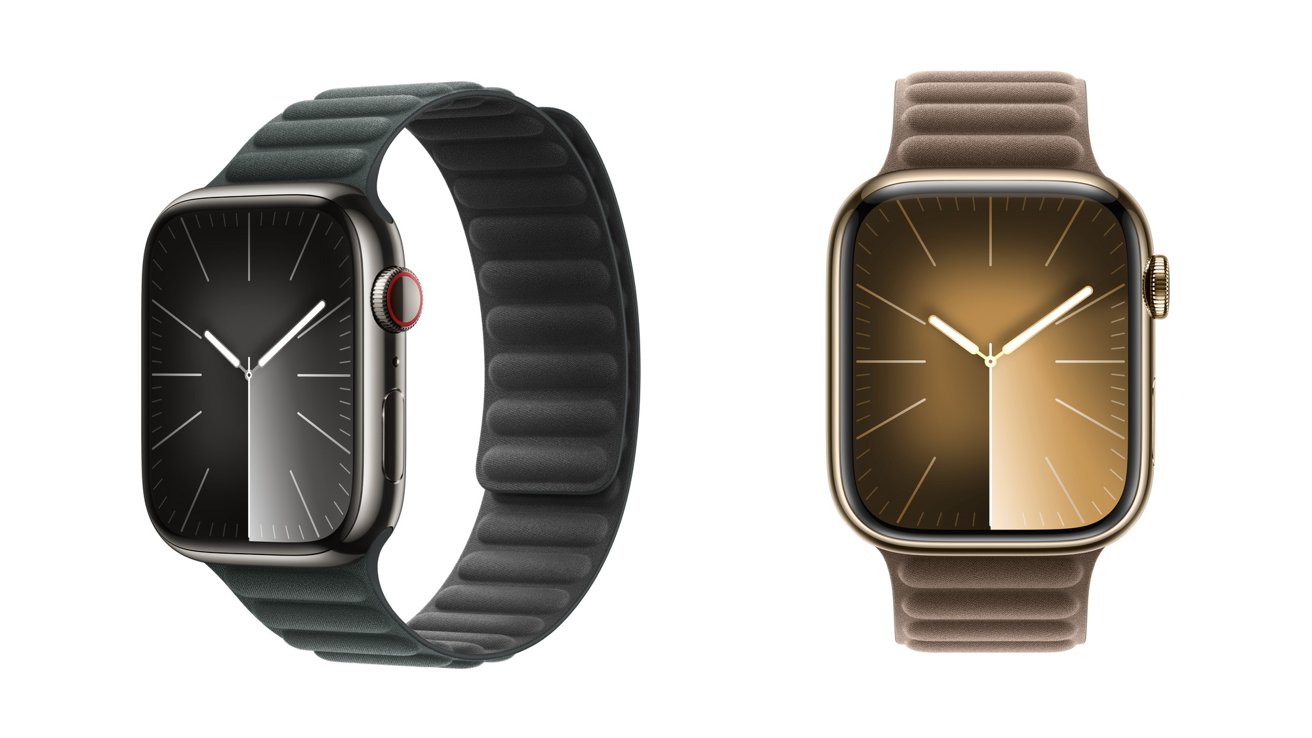 FineWoven magnetic link band | Image Credit: Apple