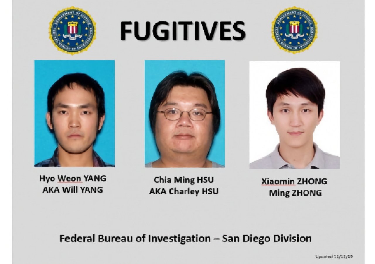 From 2019, it appears these three fugitives didn't get very far)