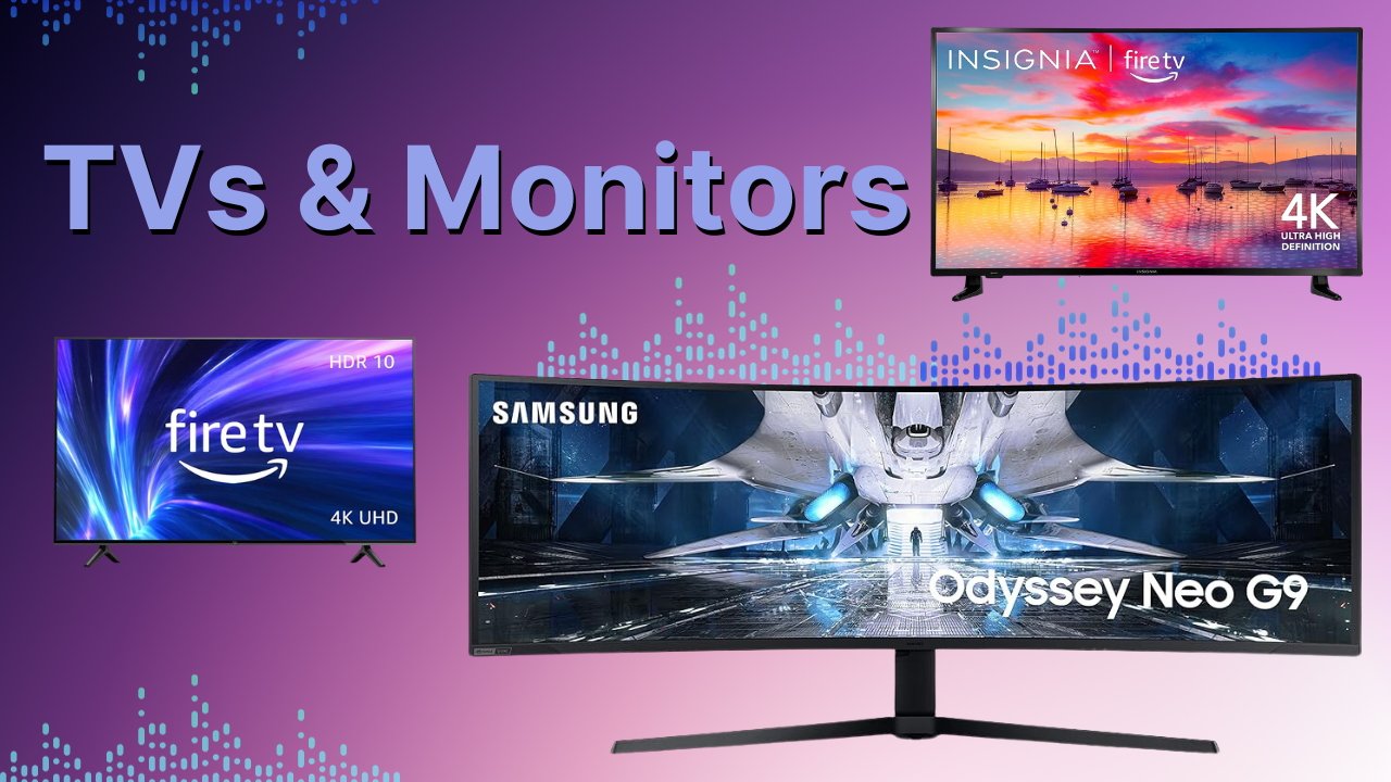 Save big on TVs, monitors, and sound options during Amazon Prime's Big Deal Days