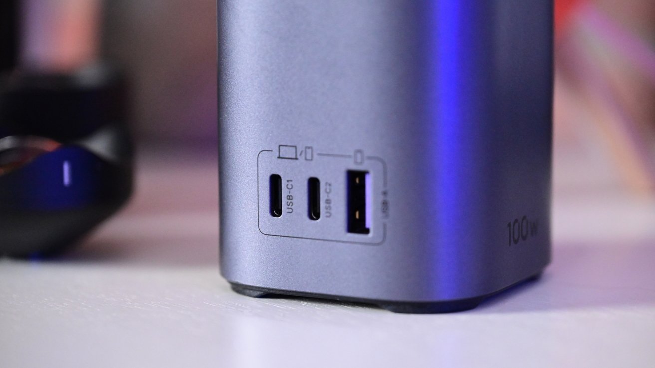 Three USB ports