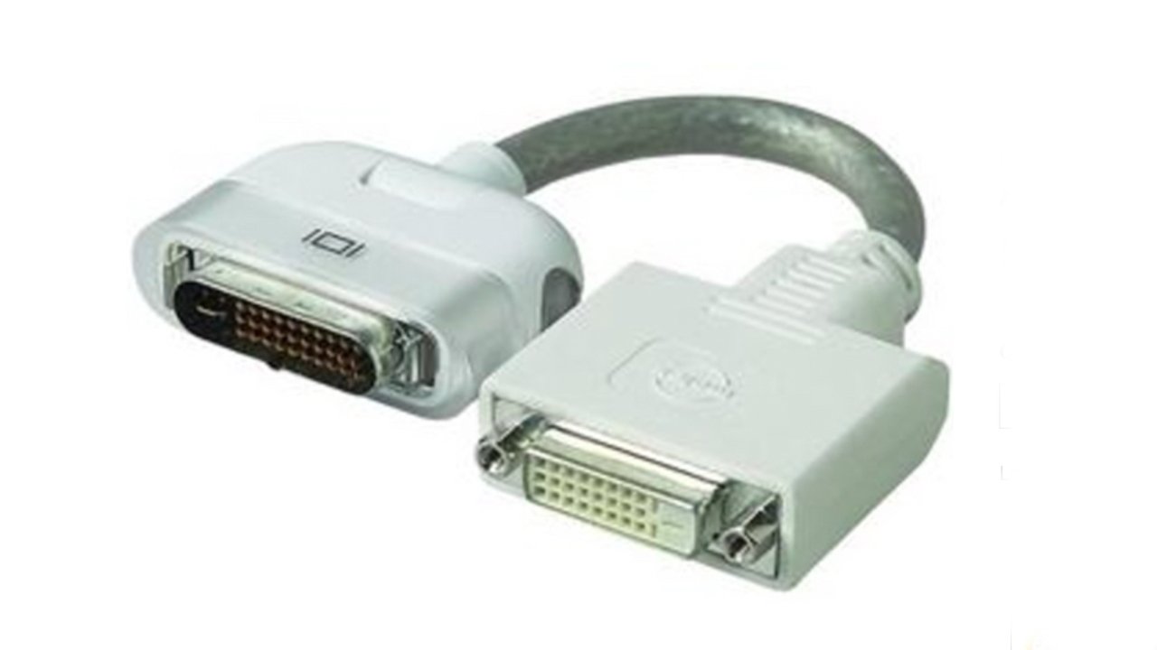 This is what the fuss is about: an ADC to DVI cable. (Source: ebay via 404 Media)