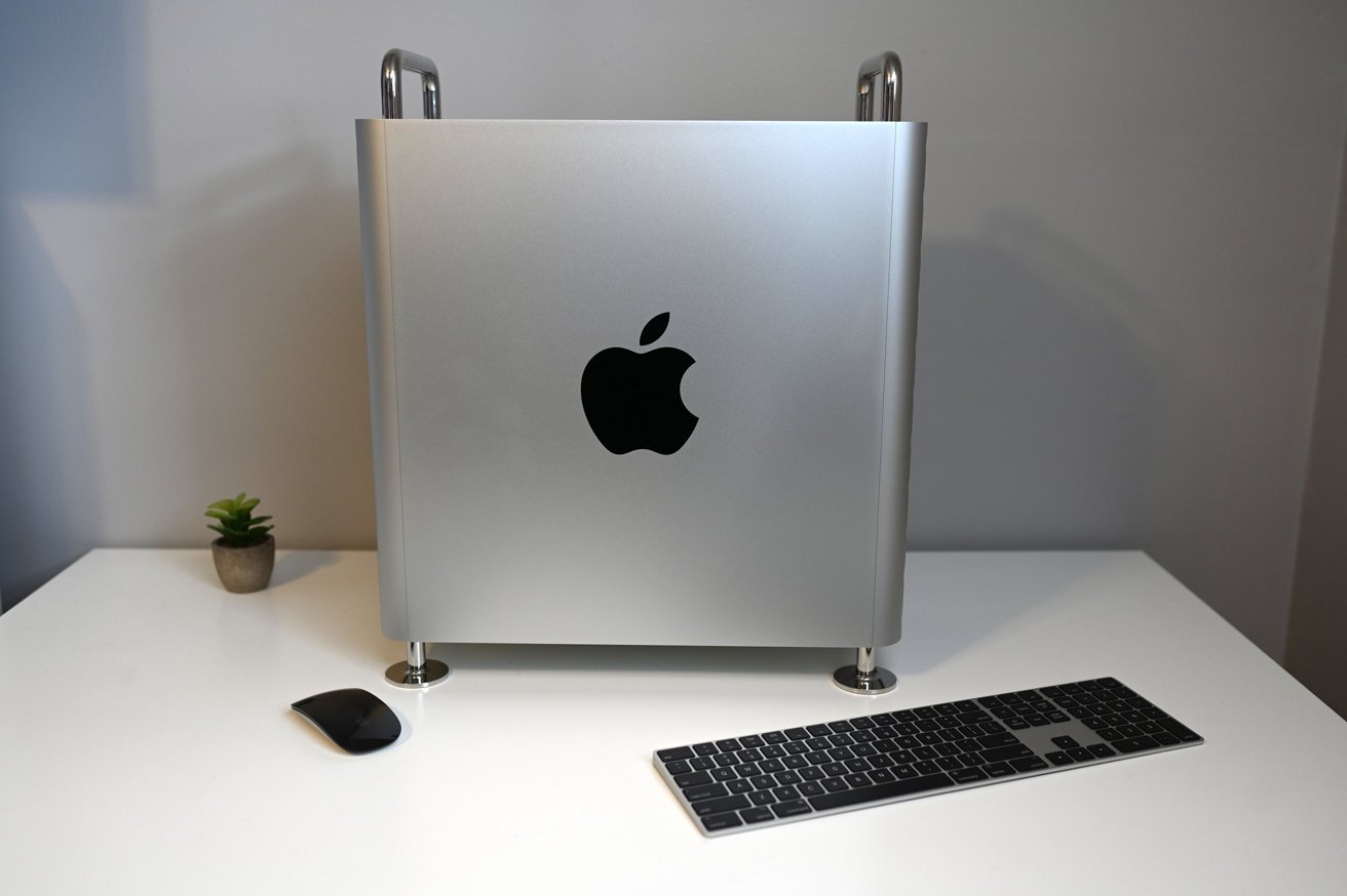 El Apple Silicon Mac Pro se parece al anterior. 
