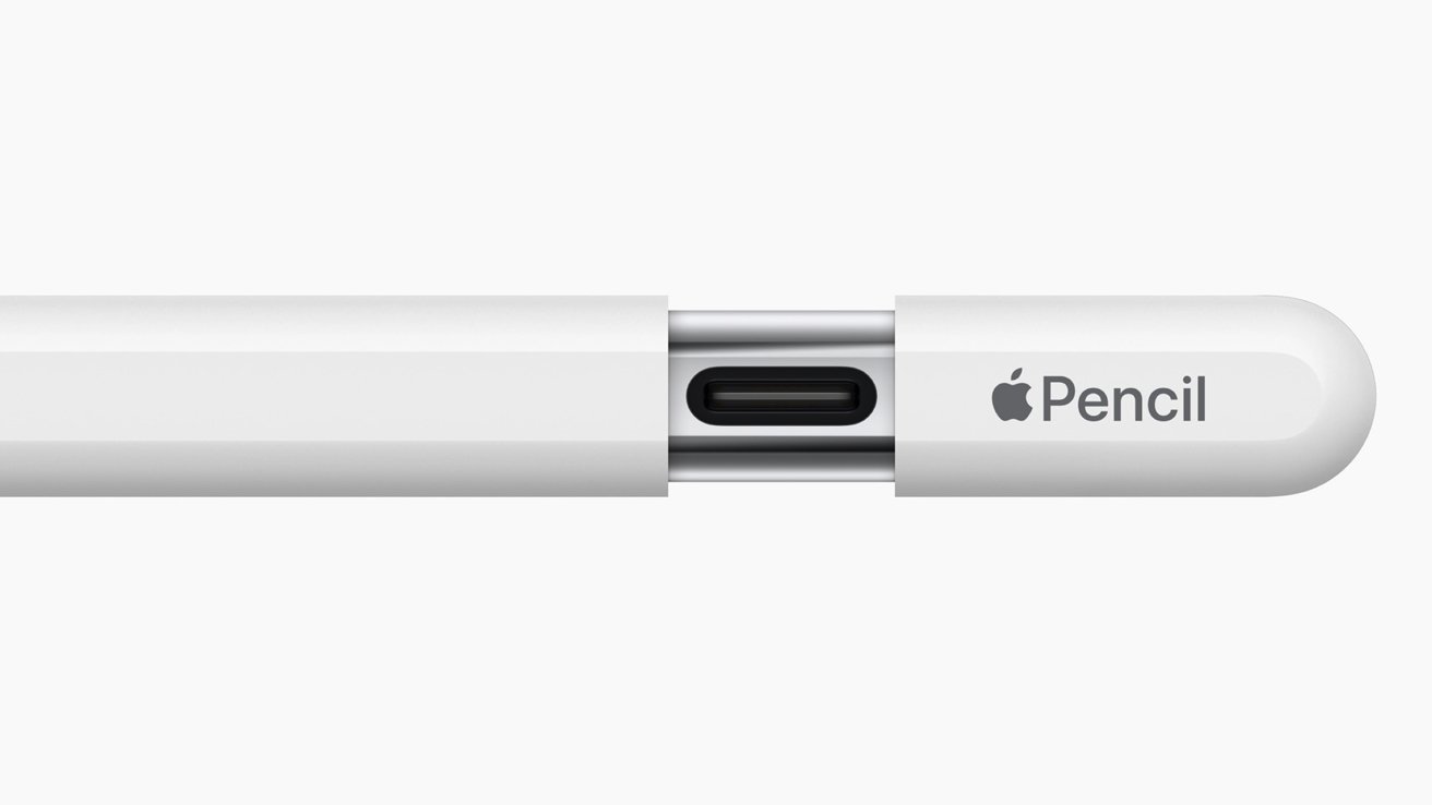 The new Apple Pencil charges with USB-C