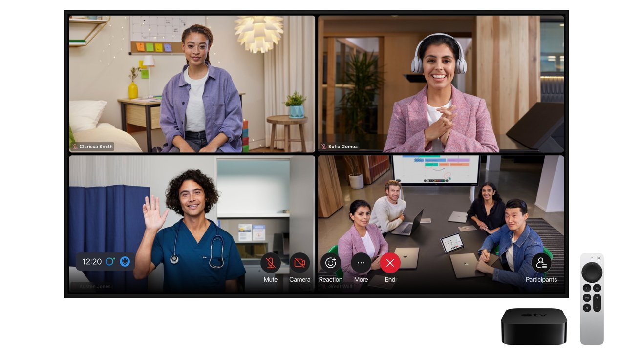 Webex for Apple TV 4K