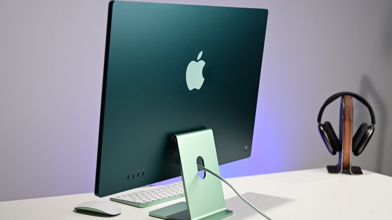 The current 24-inch iMac