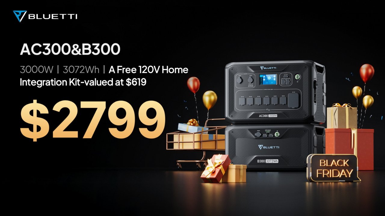 Provide instant backup power for your home with the AC300.