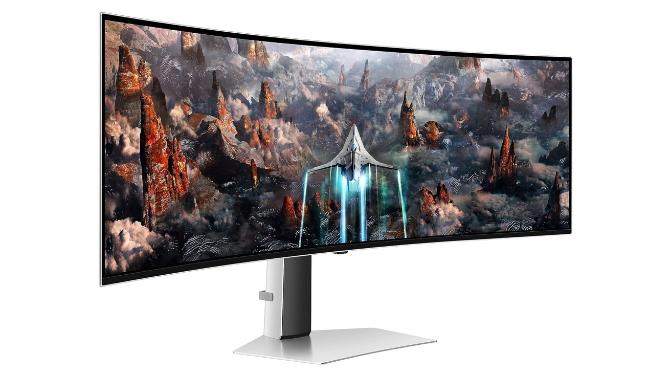 Get $600 off the Samsung G93SC Odyssey 49-inch OLED Curved Gaming Monitor