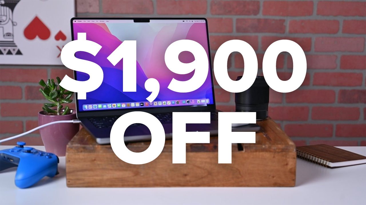 This loaded M1 Max MacBook Pro is $1,900 off