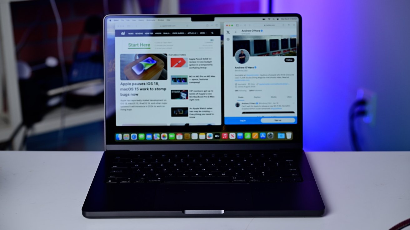 MacBook Pro 14-inch M3 Pro review: The screen looks good, though can be cramped