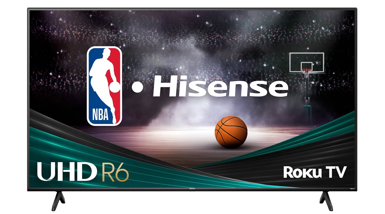 Hisense 75-inch R6-Series 4K LED Roku Smart TV