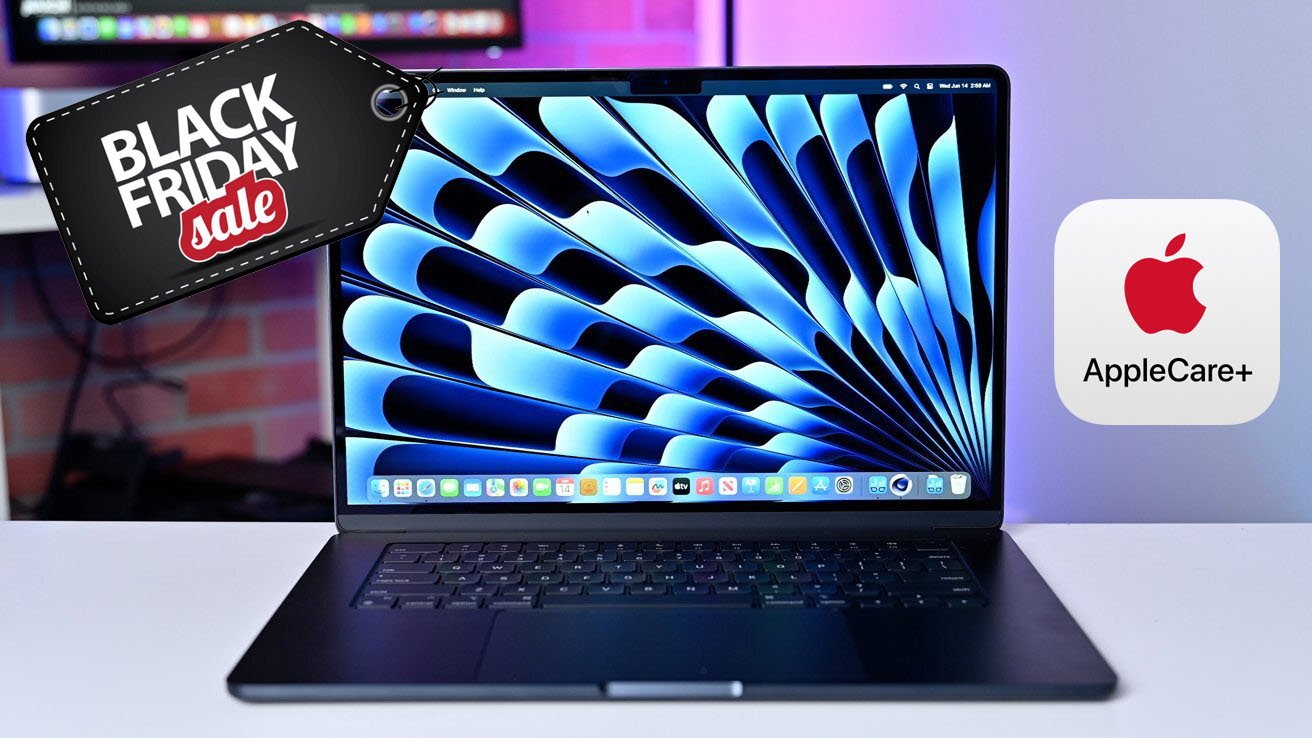 Amazon Black Friday MacBook Air AppleCare Bundles $290 Off