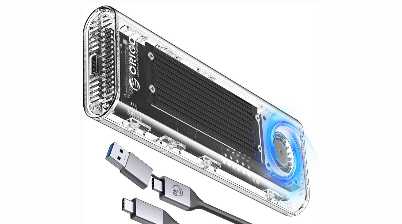 Orico M.2 NVMe SSD Enclosure with Thunderbolt