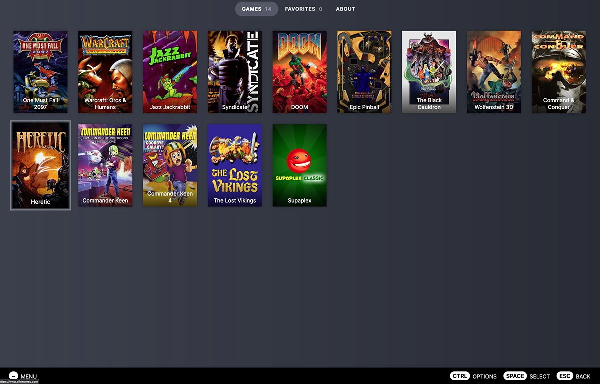 DOS_Deck Plays Retro PC Games Like Heretic In Your Browser With Full  Controller Support