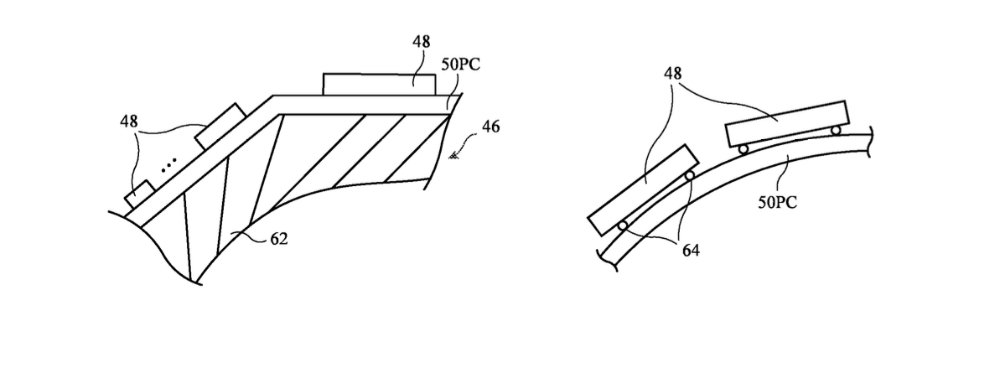 Apple's patent shows controls on the side of a smart ring device, but doesn't detail them