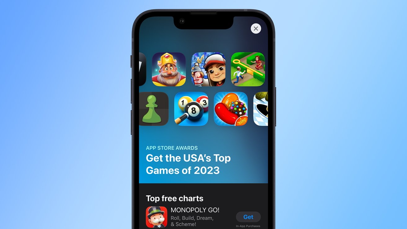 Apple highlights the 2023 top App Store apps and games
