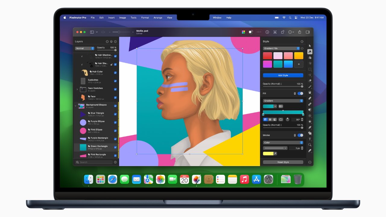 Pixelmator Pro can now open old EPS format files from Adobe Illustrator
