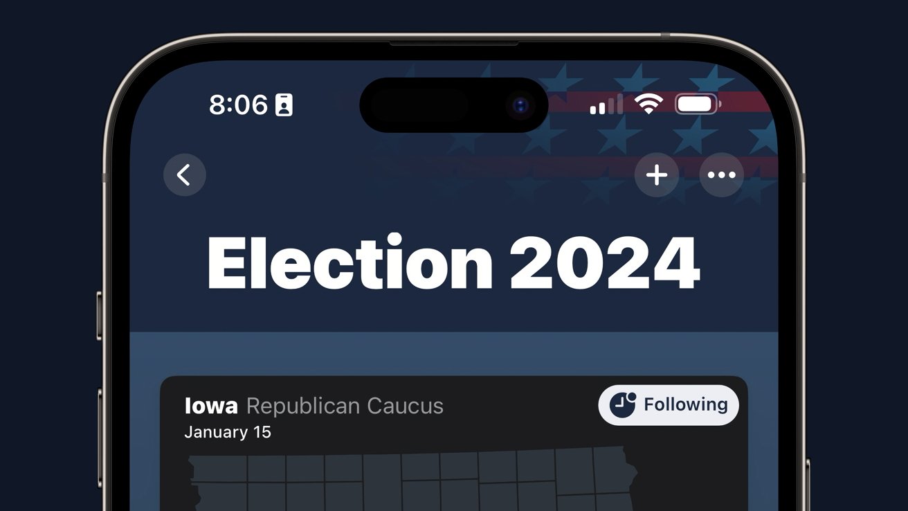 How to use Apple News Live Activities to track 2024 election