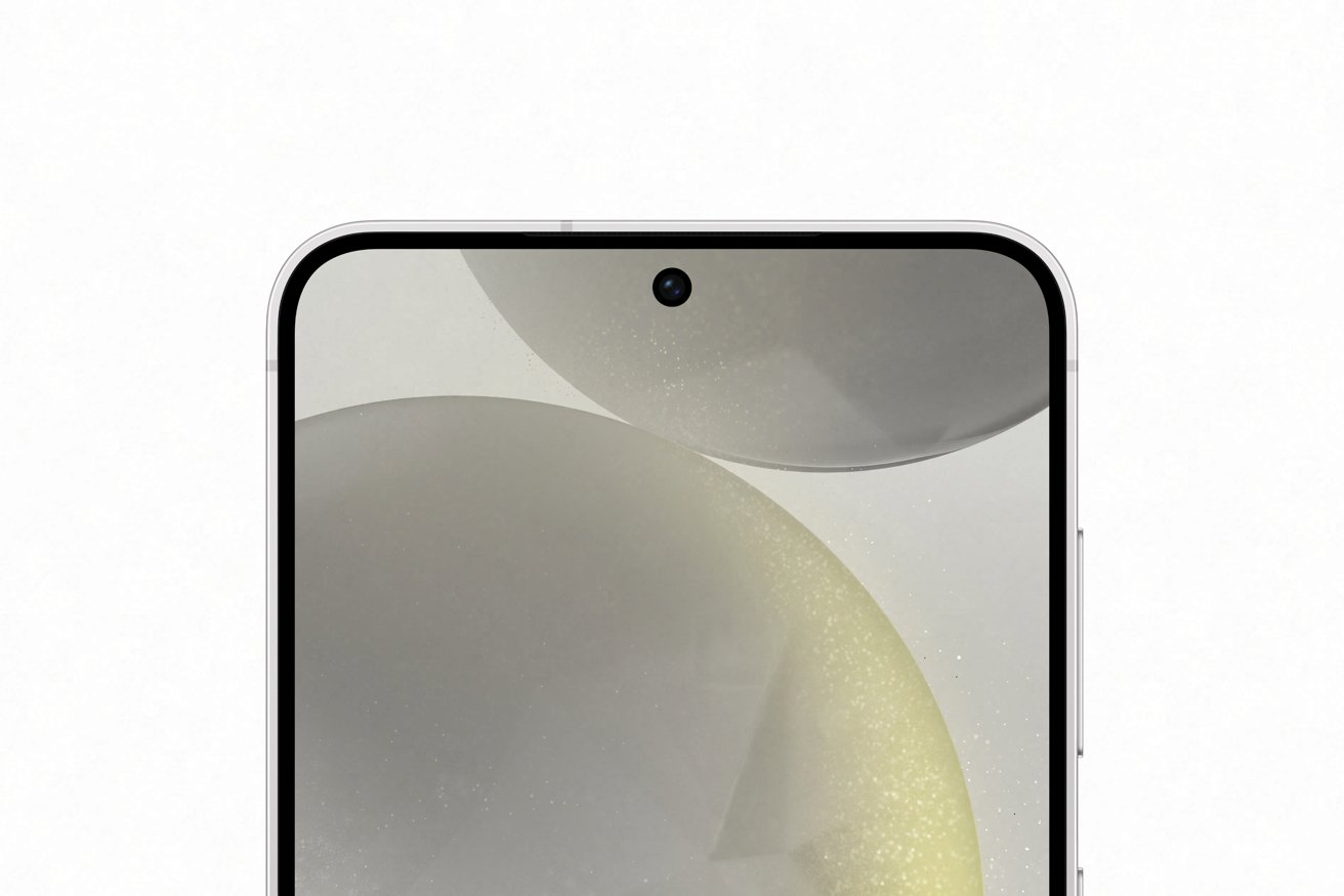 Samsung's Galaxy S24 display has a hole punch camera at the top