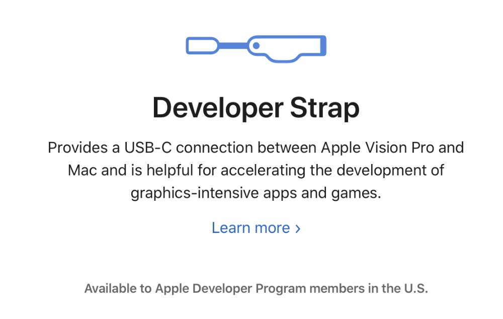 Only developers in the US can buy the Developer Strap