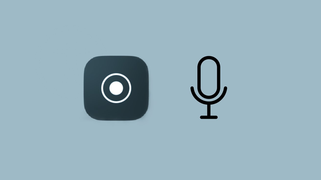 The Screen Record button alongside a microphone icon.