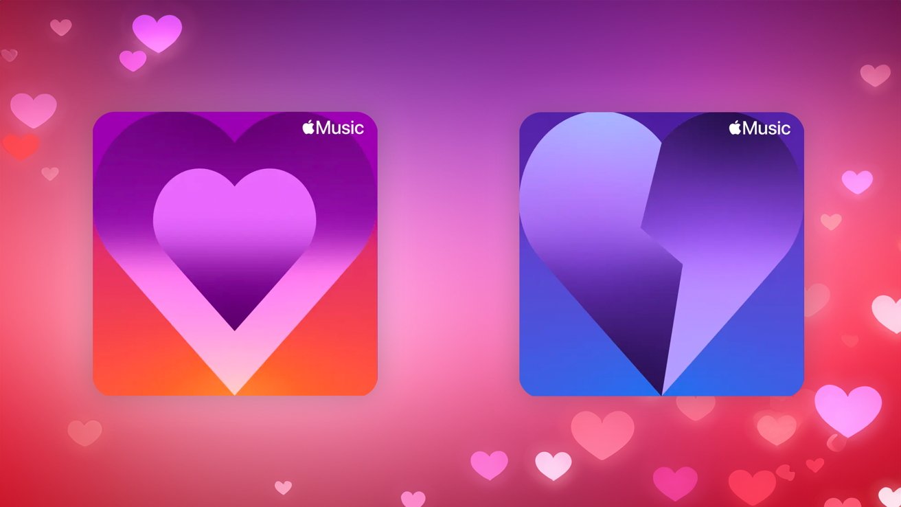 Apple Music introduces 'Love' and 'Heartbreak' stations