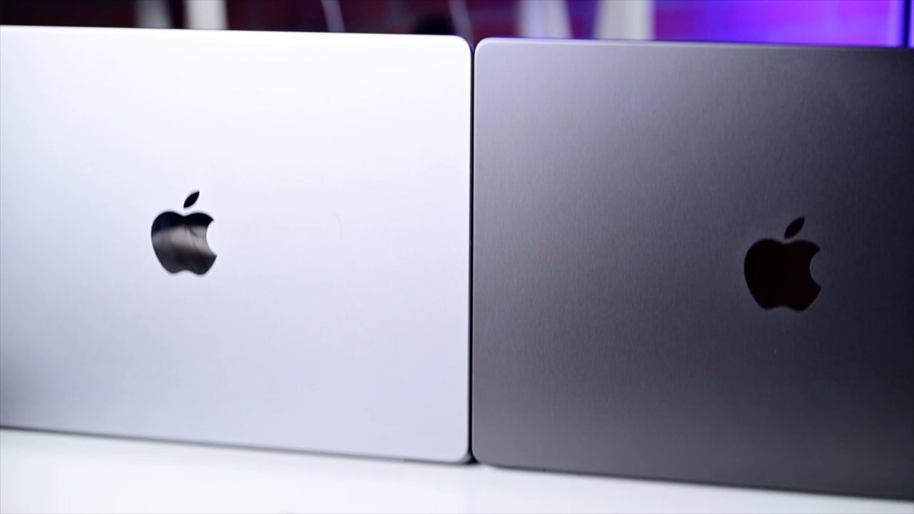 The silver MacBook Pro versus the Space Black MacBook Pro