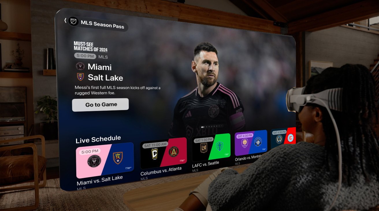 Experience MLS on Apple Vision Pro, including a 3D special