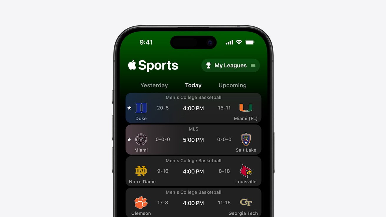 Apple designed its new Sports app to be fast and simple