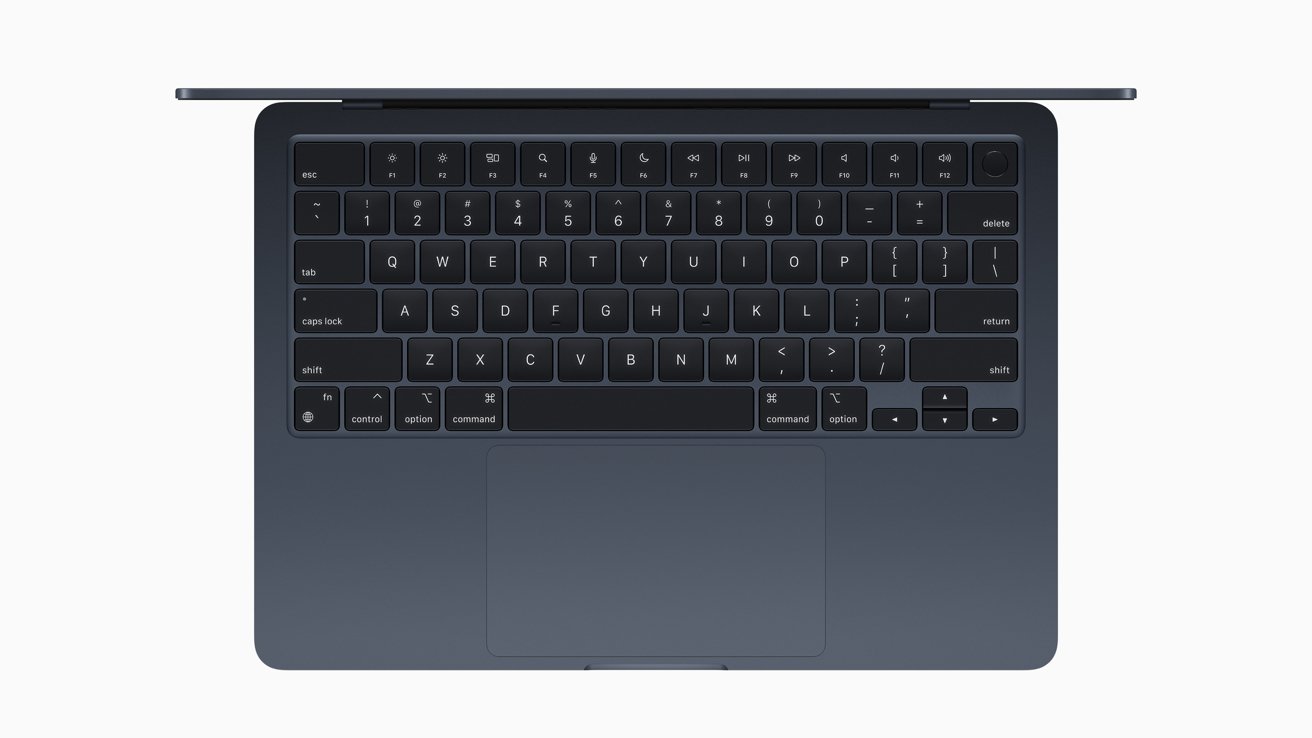 Apple continues to use the Magic Keyboard in the MacBook Air