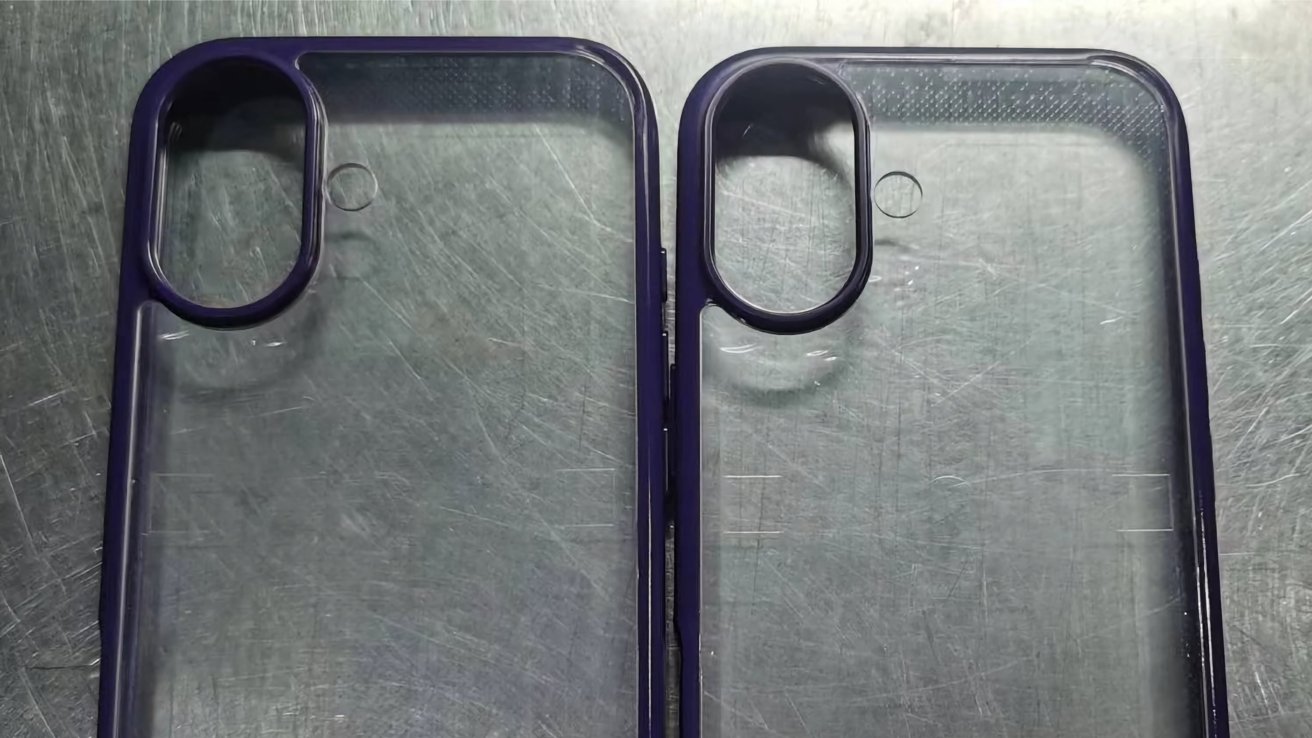 photo of iPhone 16 case leak includes vertical camera bump at the back image