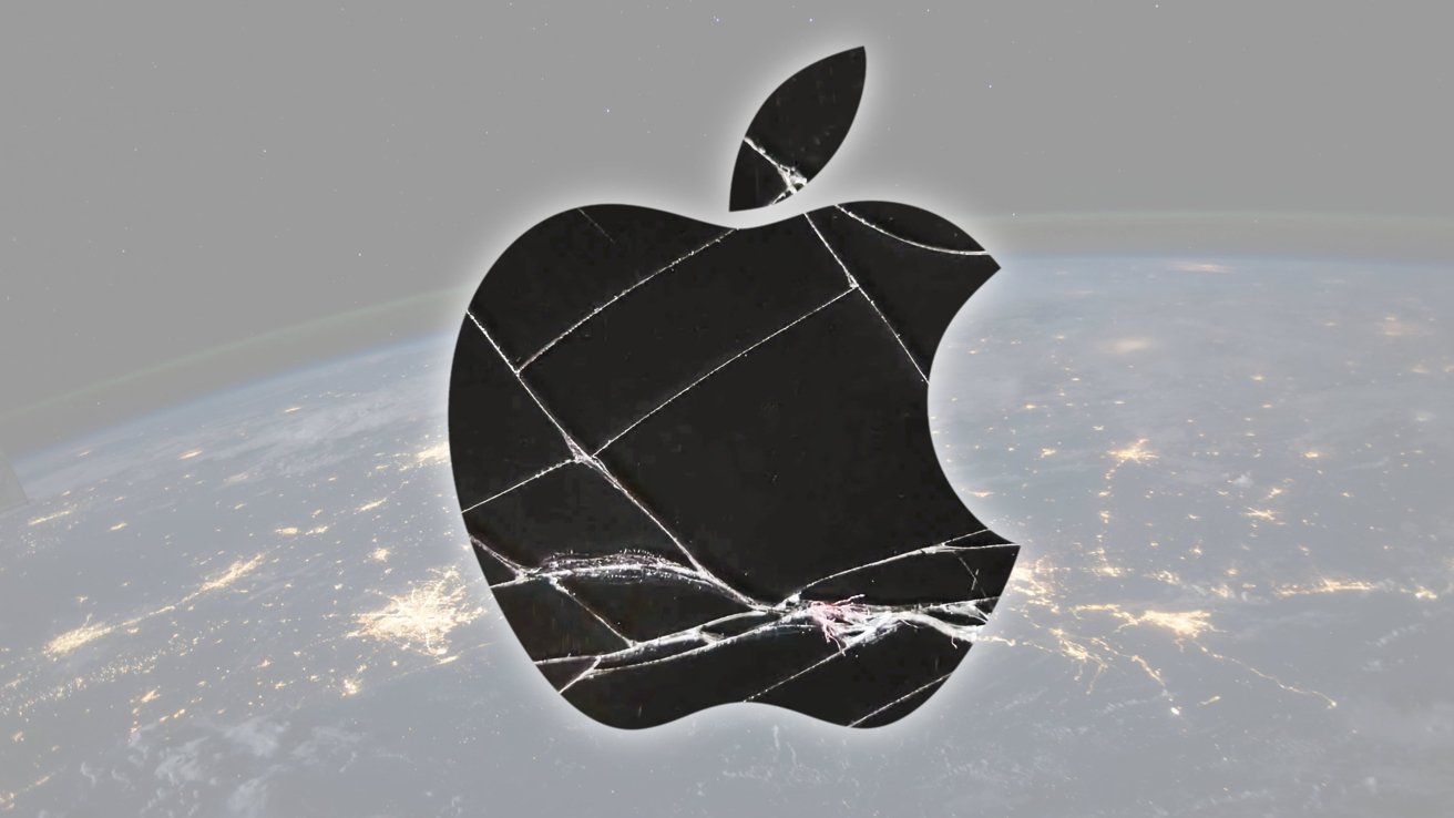 Fractured Apple logo
