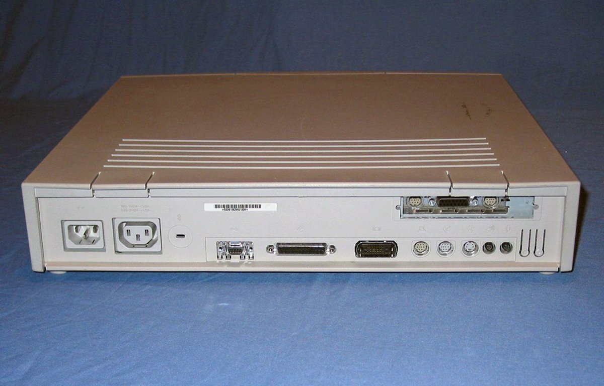 Rear view of a Power Mac 6100/60.