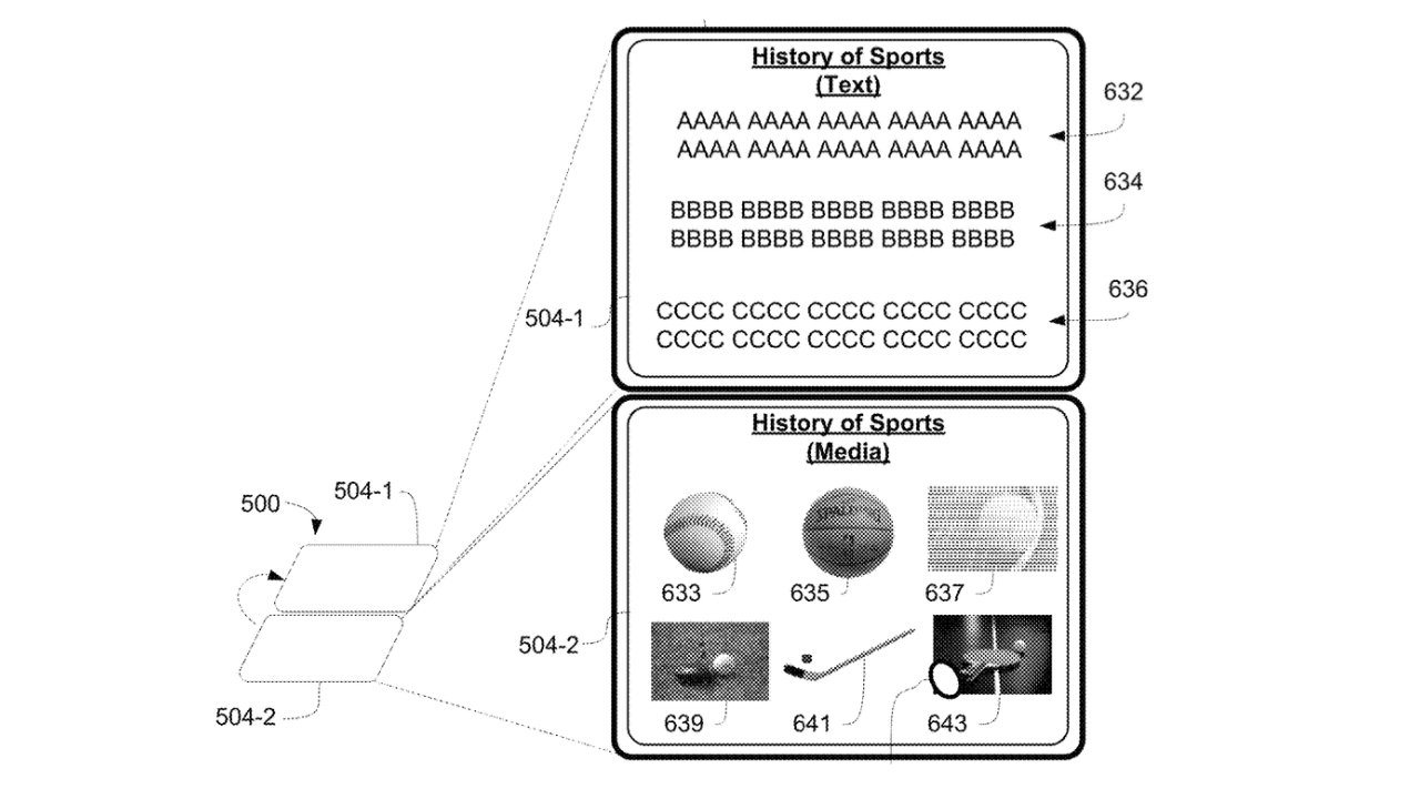 Diagram showing two linked boxes, with the first containing text labeled 'History of Sports' and the second containing various sports media symbols.