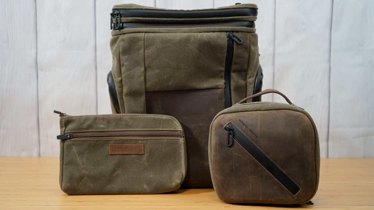 Waterfield's Air Porter Backpack, Shield Case, and Air Caddy