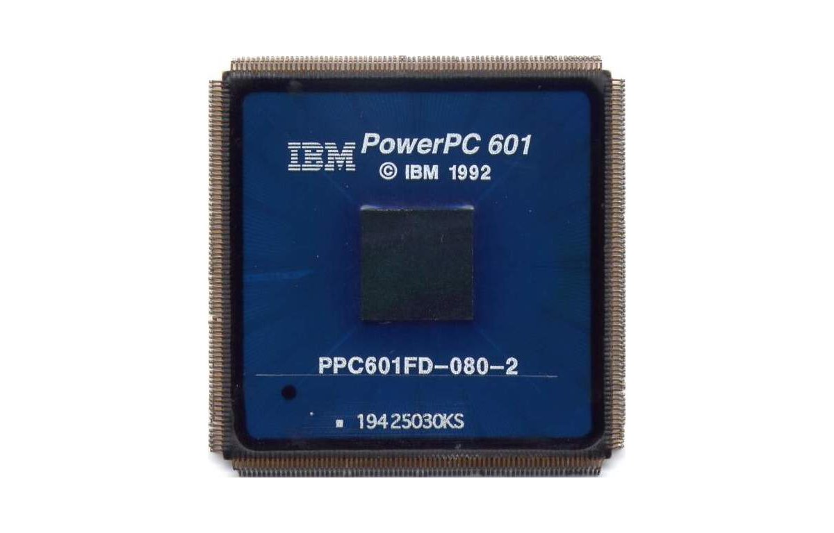 IBM PowerPC 601 chip.