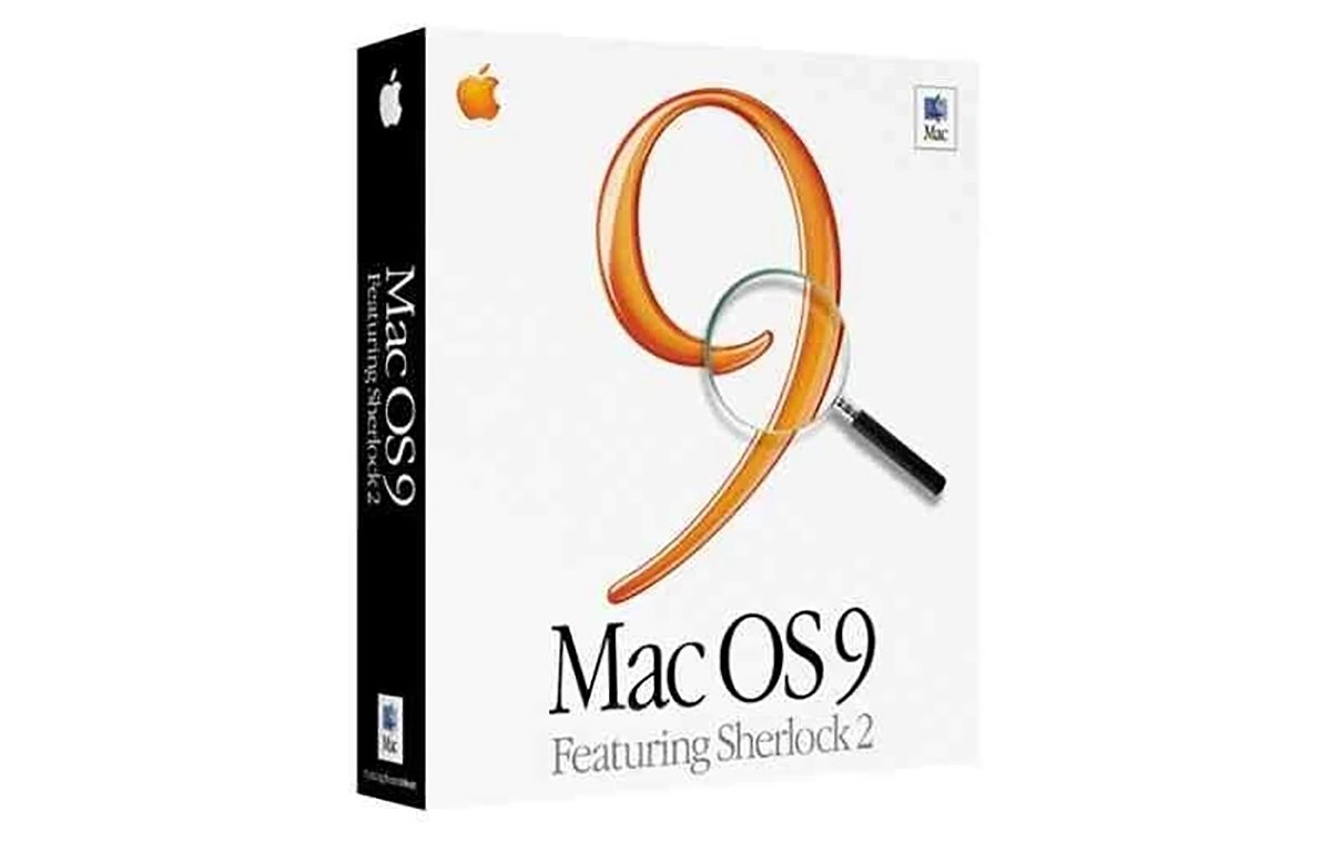 Apple Mac OS 9 retail box.