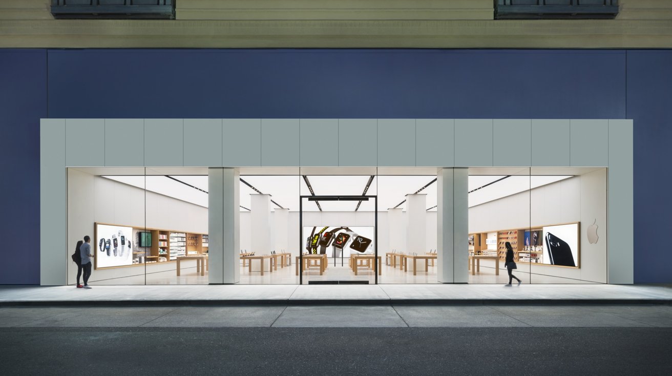 The Apple Store in Emeryville, Calif. 