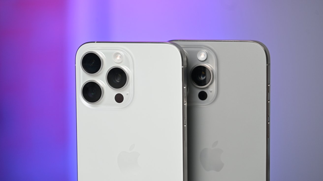 The cameras of the iPhone 15 Pro and iPhone 15 Pro Max