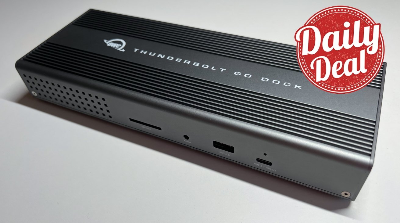 OWC's Thunderbolt Go Dock dips to $248 with early Prime Day deal