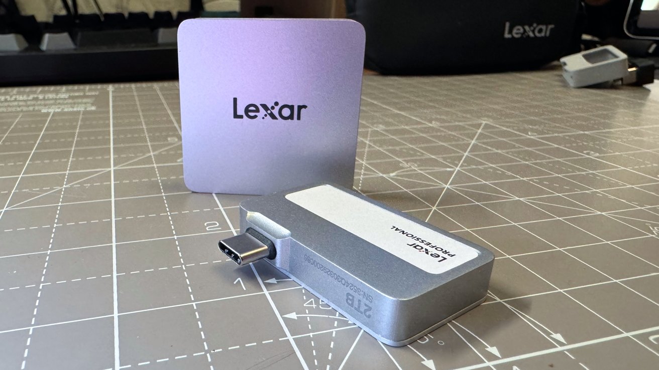 photo of Lexar Professional Go Portable SSD with Hub review: an iPhone video dream image