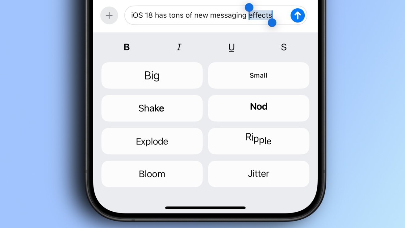 photo of How to use the new text effects in Messages on iPhone with iOS 18 image