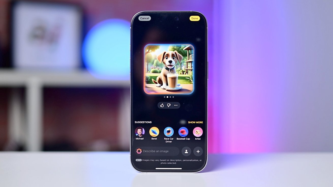 Hands on with Image Playground, ChatGPT, and Genmoji in iOS 18.2